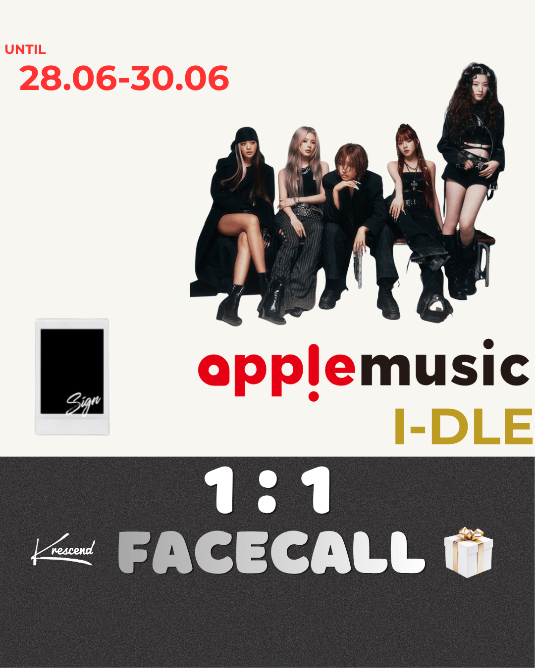 [Event Album][SHUHUA] i-dle - We Made (Mini 9th Album) [B Ver.] [APPLE MUSIC] [LuckyDraw] [Facecall]-product_vendor,FULL lowest price, EU shipping, Pre order benefit