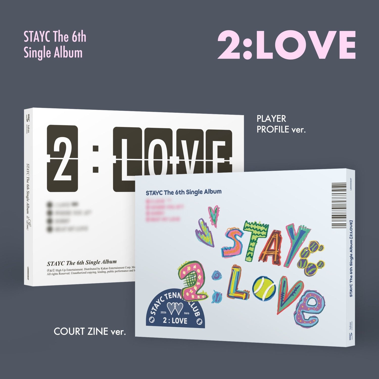 [Album][POB] STAYC - 2:LOVE (The 6th Single Album) [RANDOM] - product_vendor,