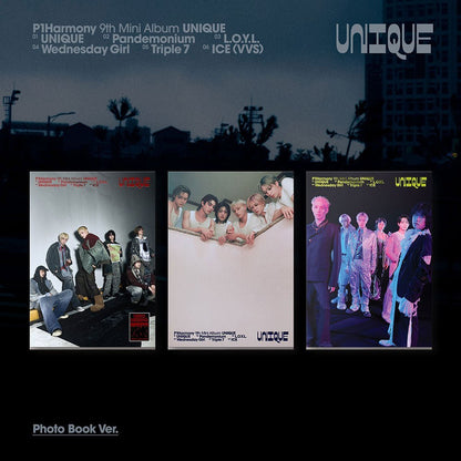 [Album]P1HARMONY - Unique (Mini 9th) [Photobook Ver.] [RANDOM] - product_vendor,