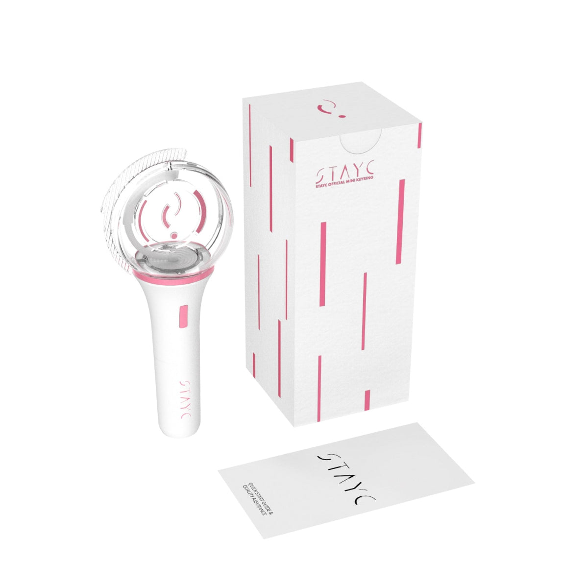 STAYC - 01 light stick mini key ring / 2024 fanmeeting [stayc movie club] md 1