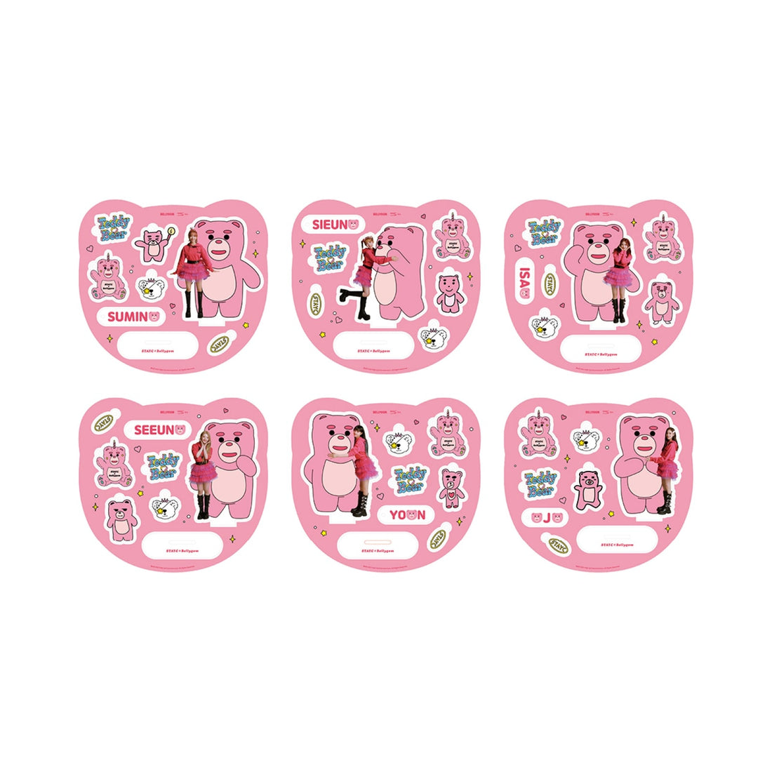 [Official Goods]STAYC - acrylic kit / teddy bear pop-up house md-