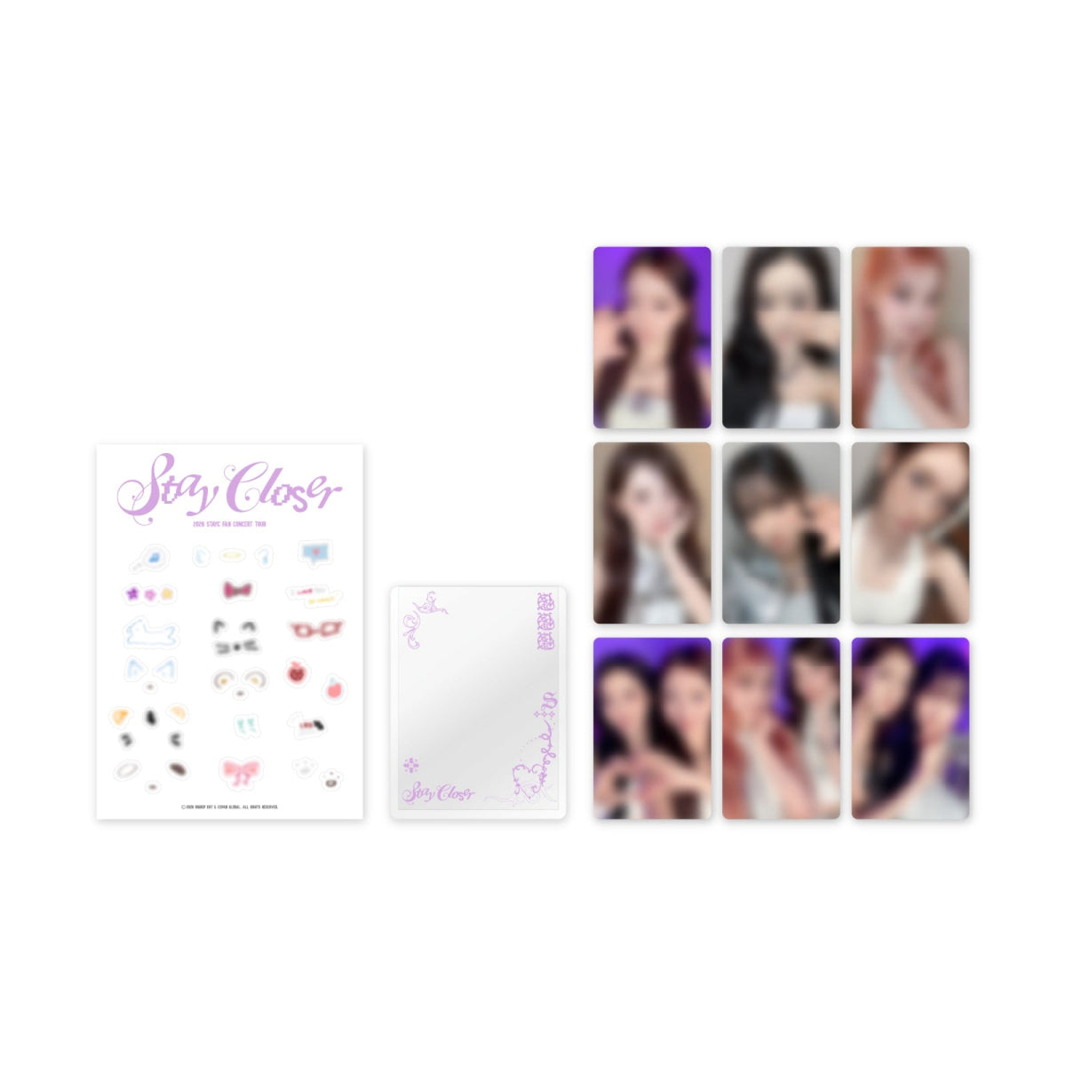 STAYC - photocard deco pack / 2026 fan concert tour [stay closer] official md 1