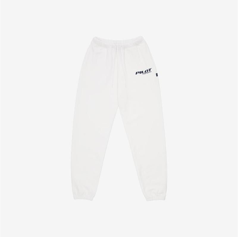 STRAY KIDS - jogger pants white - &