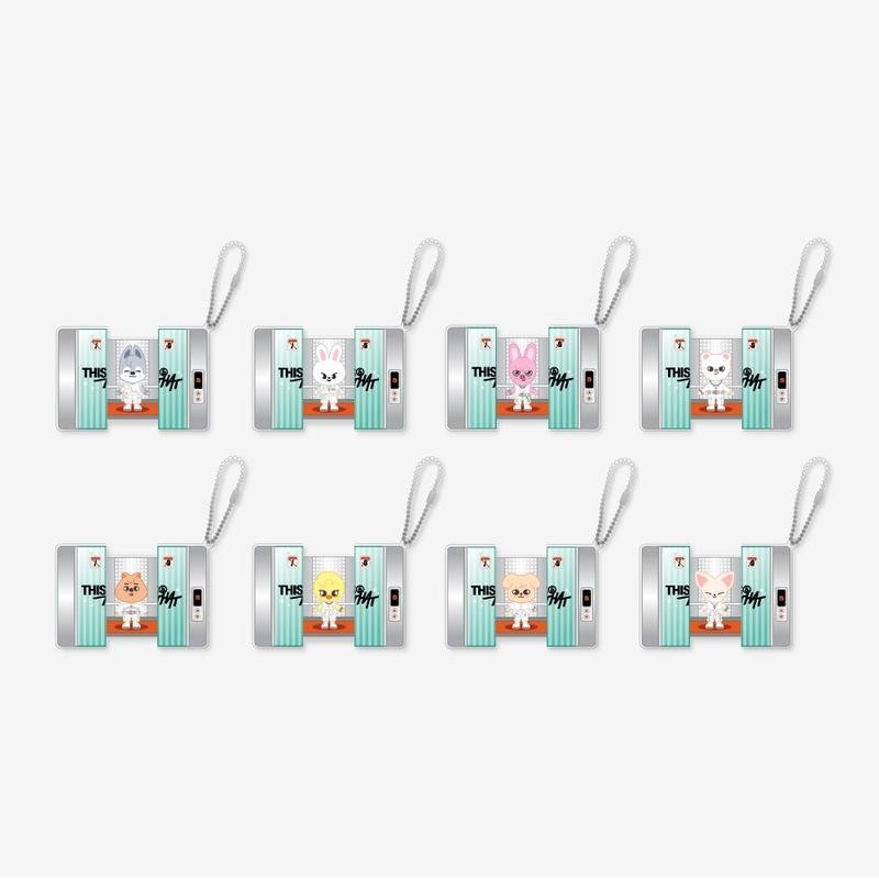 STRAY KIDS - skzoo capsule acrylic keyring - this &amp; that 1