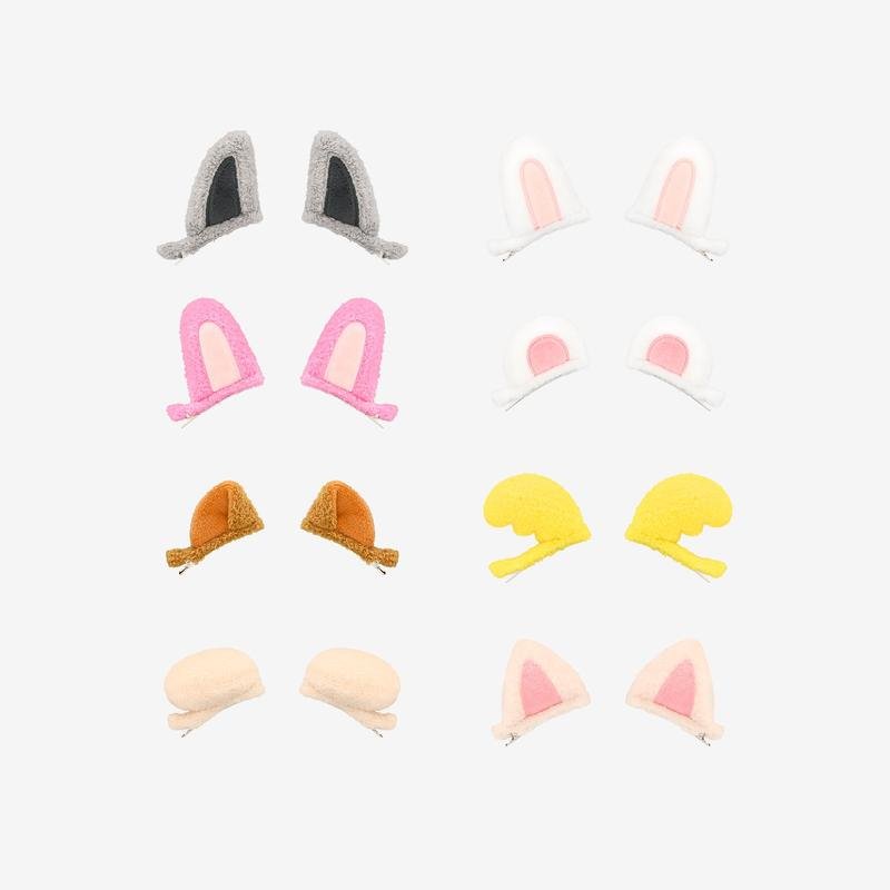 STRAY KIDS - skzoo plush hair pin - stay in our little house 1