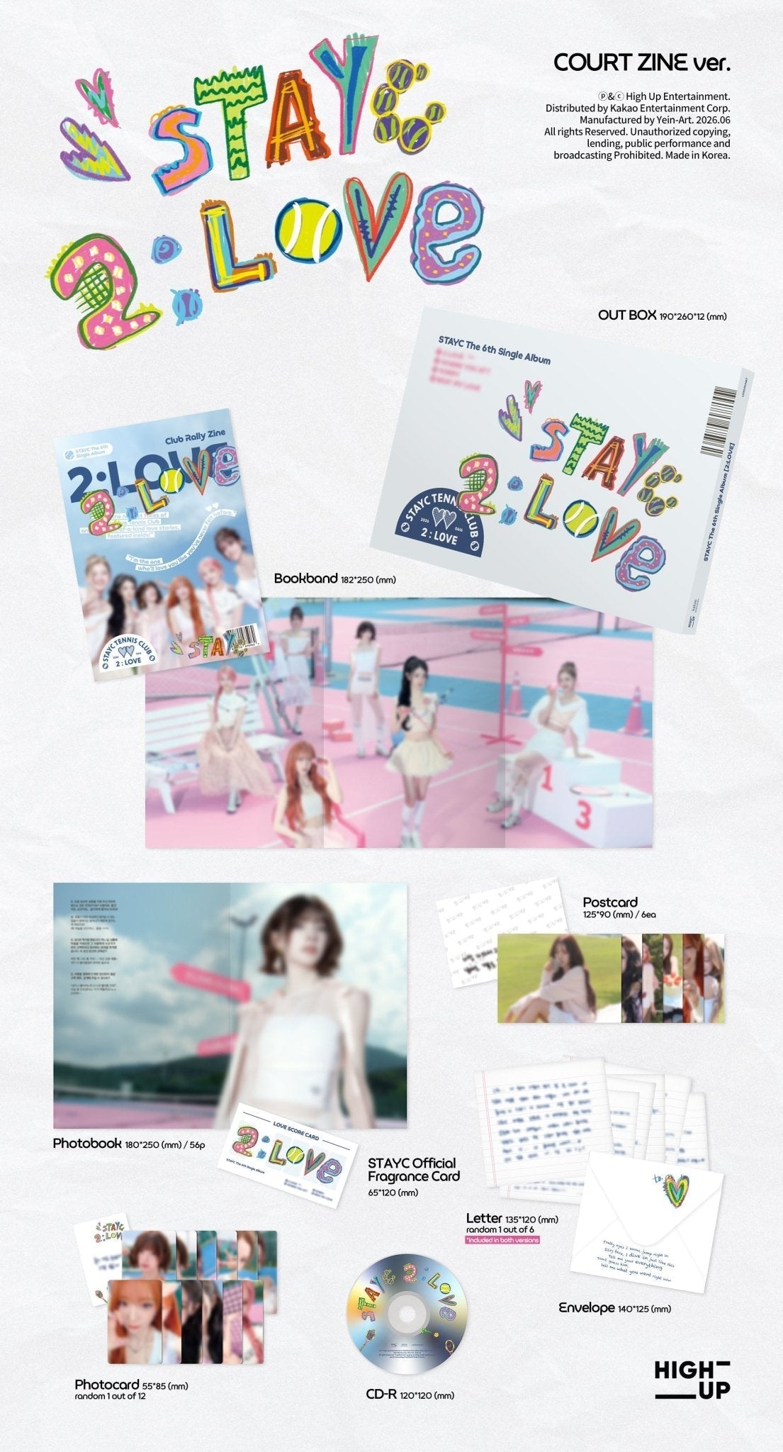 [Album][POB] STAYC - 2:LOVE (The 6th Single Album) [RANDOM] - product_vendor,