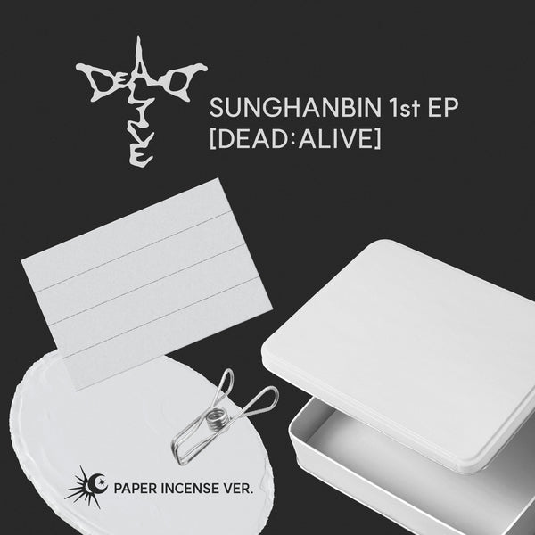 [Album]SUNG HANBIN - DEAD:ALIVE (Limited Edition) [Paper Incense Ver.]-product_vendor, lowest price, EU shipping, Pre order benefit