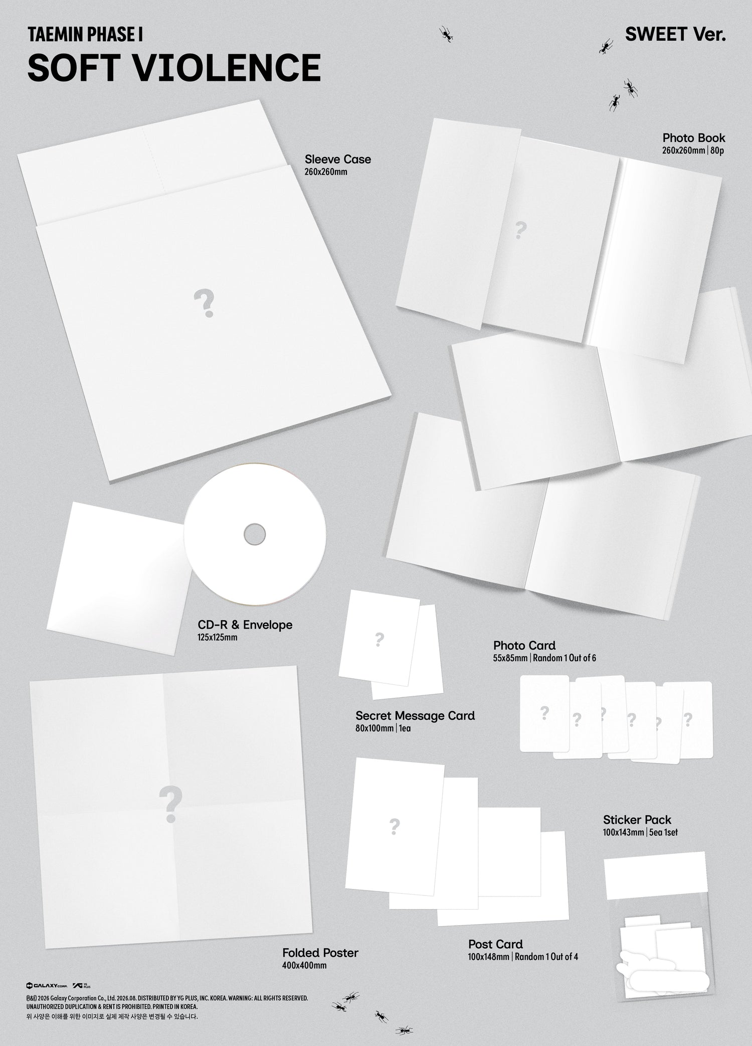 [Album]TAEMIN - PHASE I : Soft Violence (SILENT / BRUTAL) [PHOTOBOOK Ver.] [RANDOM]-product_vendor, lowest price, EU shipping, Pre order benefit