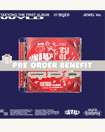 [Album]TAEYONG (태용) - WYLD (1st Regular Album) [Jewel Case] - product_vendor,
