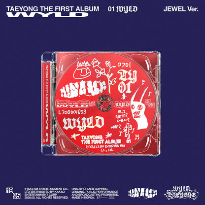 [Album]TAEYONG (태용) - WYLD (1st Regular Album) [Jewel Case][KTWON4U, WITHMUU, EVERLINE] - product_vendor,