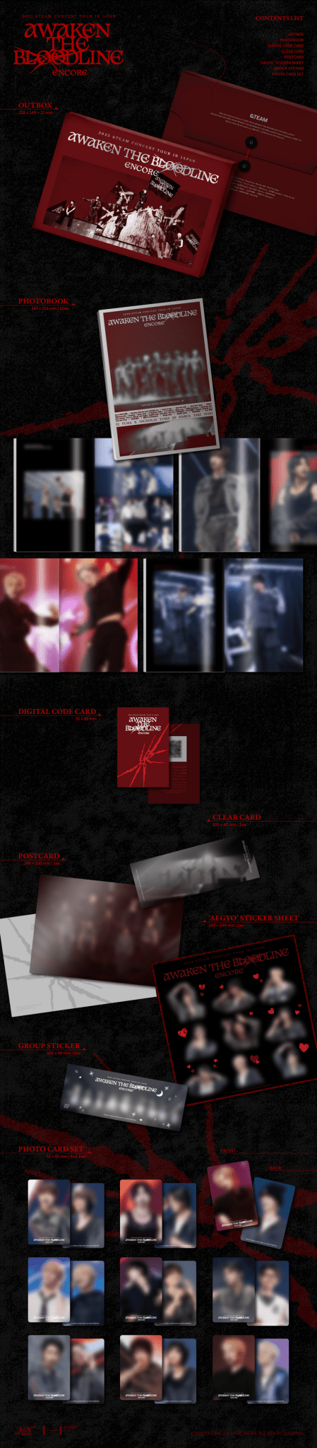 [New Sale Album]&amp;TEAM CONCERT TOUR &