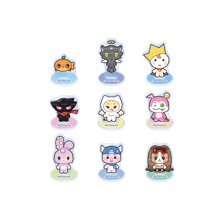 &amp;TEAM - teamily acrylic stand 1