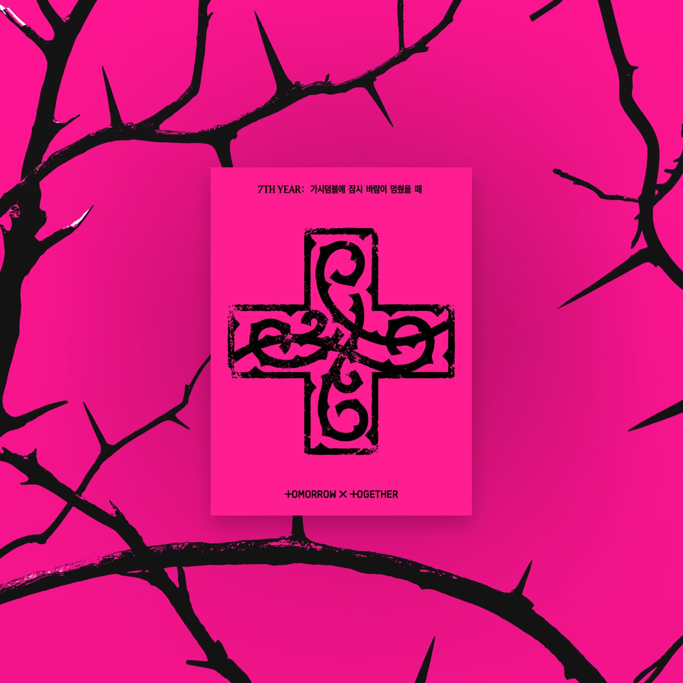 [Album]TOMORROW X TOGETHER 7TH YEAR - When the Wind Briefly Stopped in the Thornbush (Weverse Ver. / PPULBATU Ver. / 5 versions set RADNOM) - product_vendor,