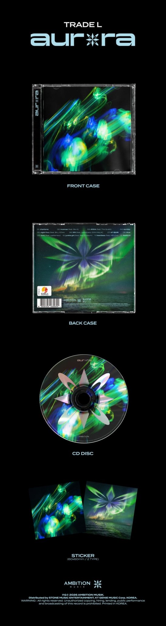 [Album]TRADE L - aurora (Signed) - product_vendor,