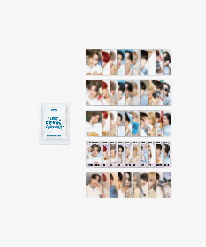 TREASURE - [bff] treasure trading photo card set_best friend 1