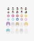 treasure - [funnytreasure] treasure can badge & pvc cover set 1