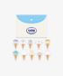 treasure - [funnytreasures2] treasure mini pouch epoxy sticker pack 1