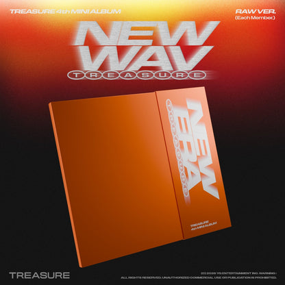 [Event Album]TREASURE (트레저) - NEW WAV (4th Mini Album) [RAW] [CHOOSE] - product_vendor,NO POB