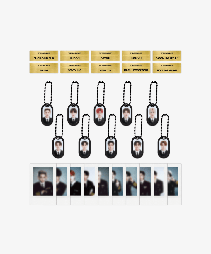Treasure - [pilot] treasure photo key chain set 1