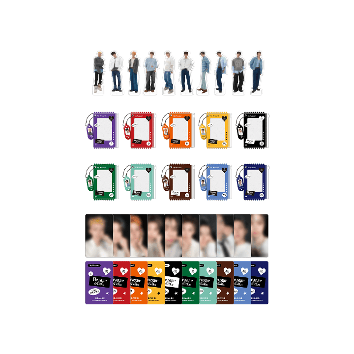 Treasure - [pleasure] treasure mini acrylic stand + pvc pouch set 1