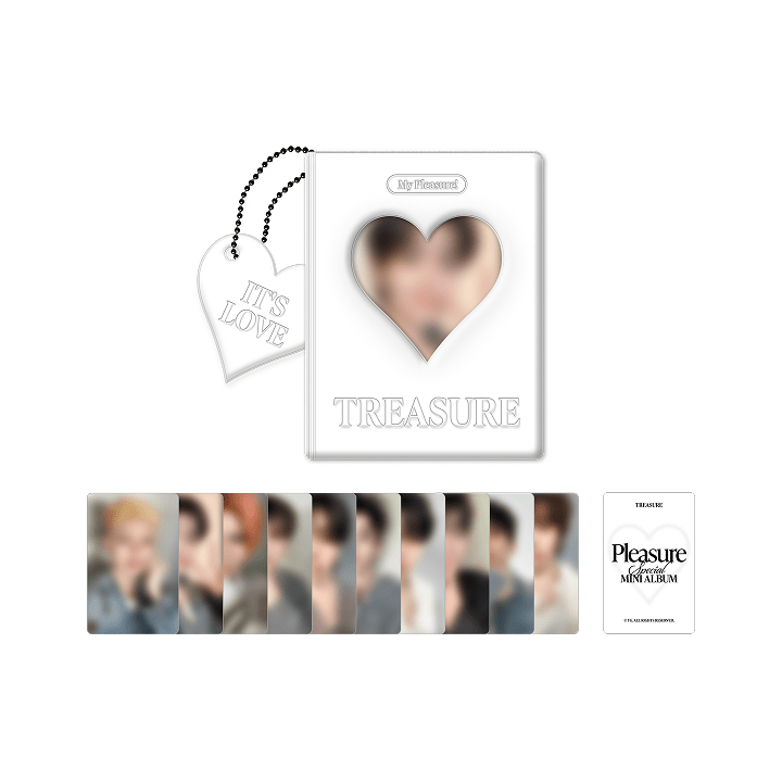 TREASURE - [pleasure] treasure photocard collect book 1