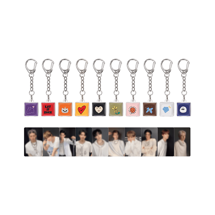 Treasure - [pulseonseoul] treasure key cap keyring set 1