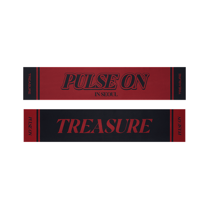 TREASURE - [pulseonseoul] treasure tour slogan towel 1