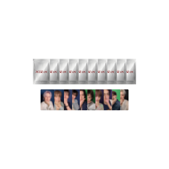 TREASURE - [pulseontour] treasure trading photocard bulk pack 1