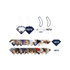 Treasure - [specialmoment] treasure random symbol photo + acrylic keyring set 1