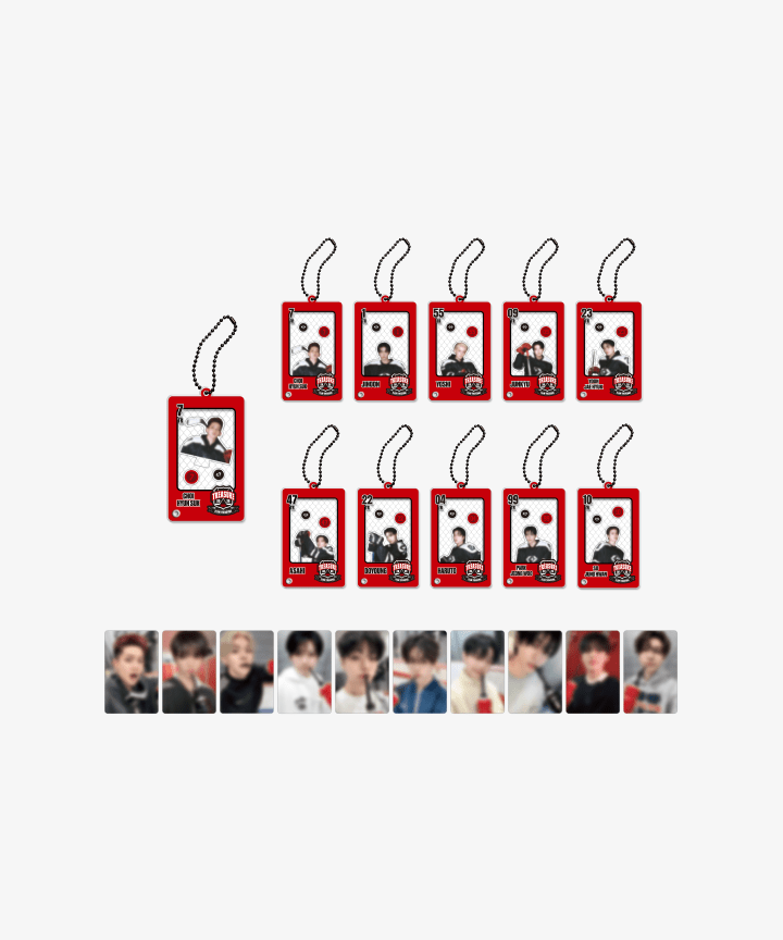Treasure - [teamtreasure] treasure acrylic shaker keyring set 1