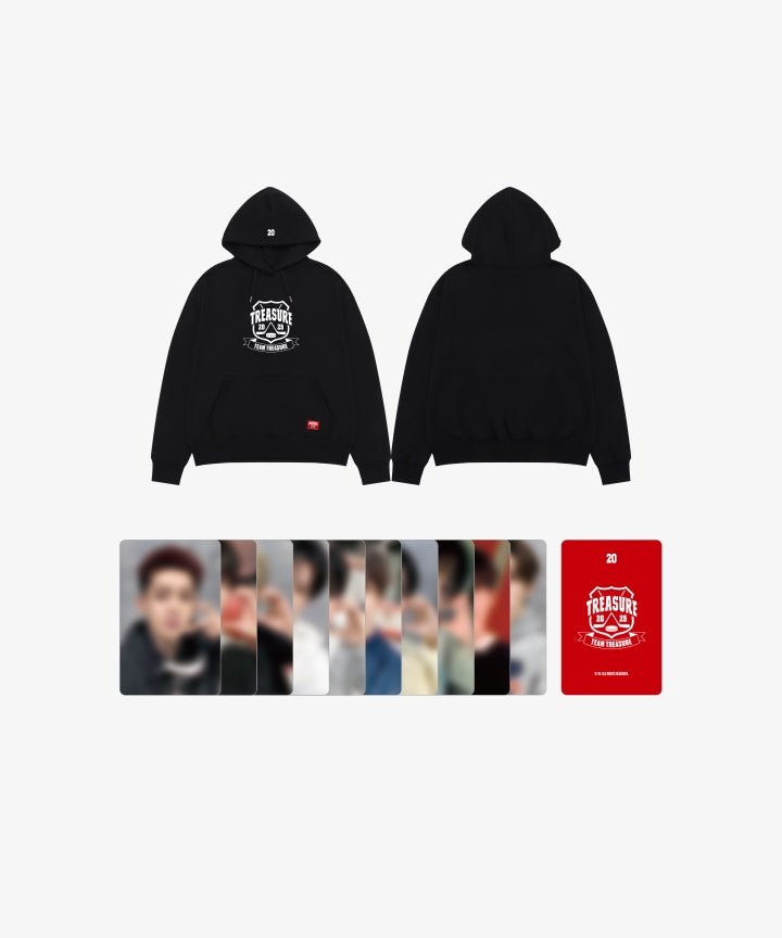 Treasure - [teamtreasure] treasure overfit team hoodie 1