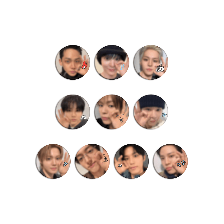 treasure - [treasure archive] cushion pin button 1