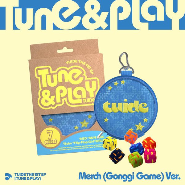 [Album]TUIDE - TUNE &amp; PLAY (Limited Edition) [Merch (Gonggi Game) Ver.]-product_vendor, lowest price, EU shipping, Pre order benefit