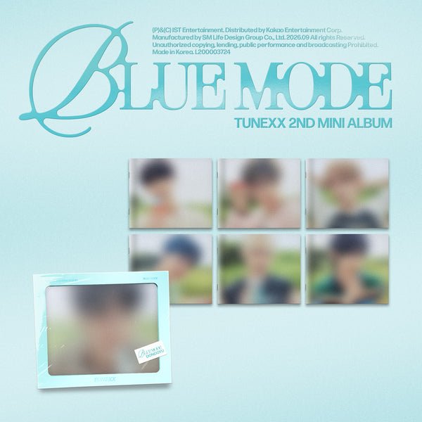 [Album]TUNEXX - BLUE MODE [Individual Mode Ver.] [RANDOM]-product_vendor, lowest price, EU shipping, Pre order benefit