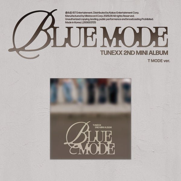 [Album]TUNEXX - BLUE MODE [TMODE Ver.]-product_vendor, lowest price, EU shipping, Pre order benefit