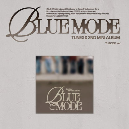 [Album]TUNEXX - BLUE MODE [TMODE Ver.]-product_vendor, lowest price, EU shipping, Pre order benefit