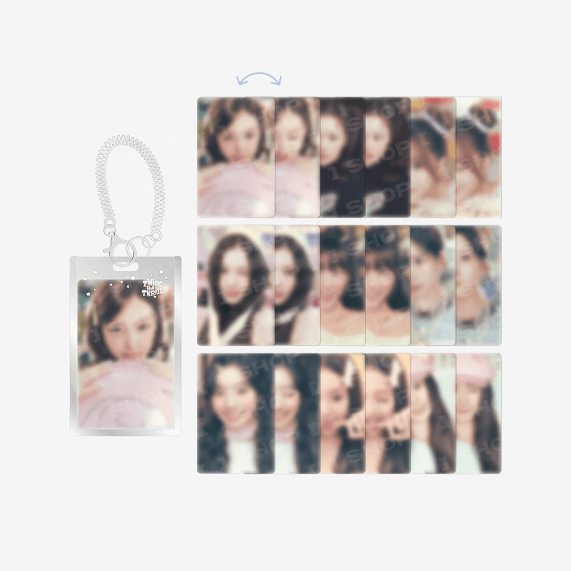 TWICE - secret lenticular keyring the thrill 1