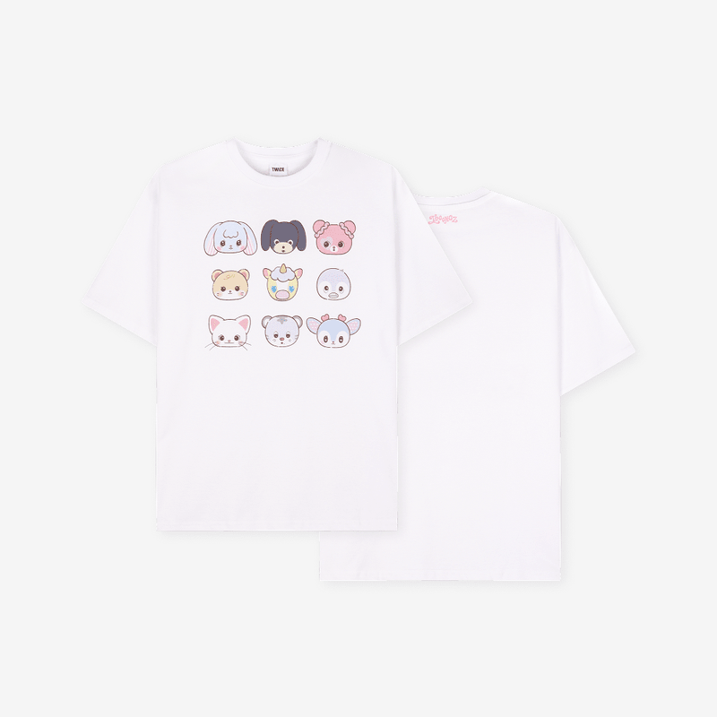 TWICE - t-shirt (white) the thrill 1