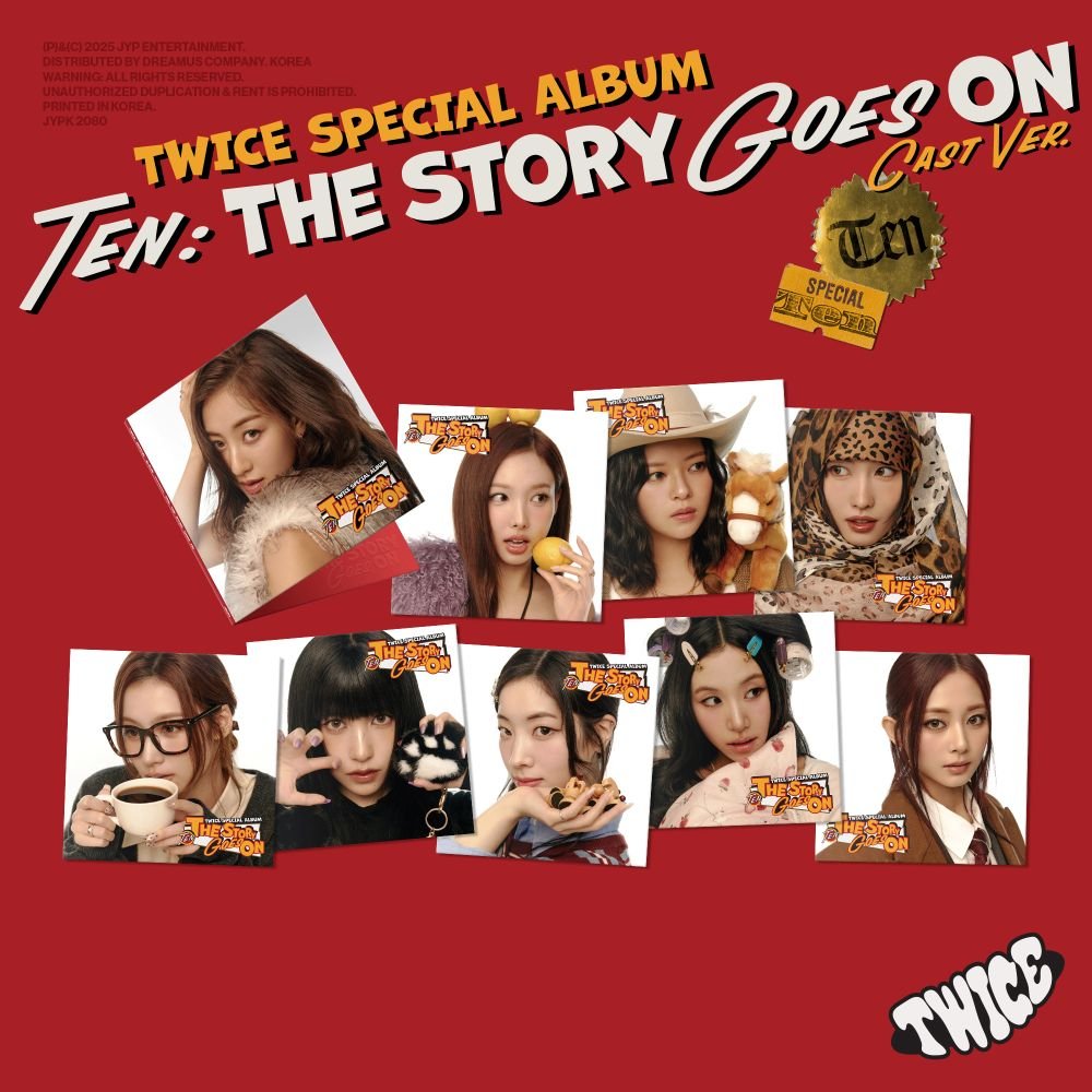 [Album]TWICE - TEN: The Story Goes On (Special Album) (Cast Ver.) - product_vendor,