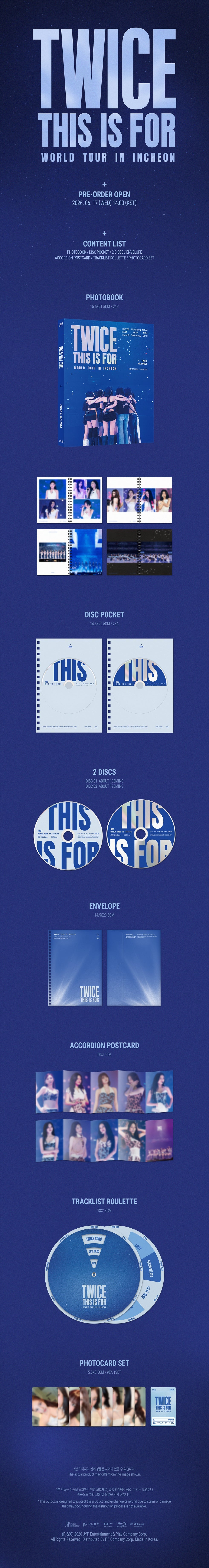 [DVD / Blu-ray]TWICE - WORLD TOUR IN INCHEON (THIS IS FOR) [Blu-ray Ver.]-product_vendor, lowest price, EU shipping, Pre order benefit
