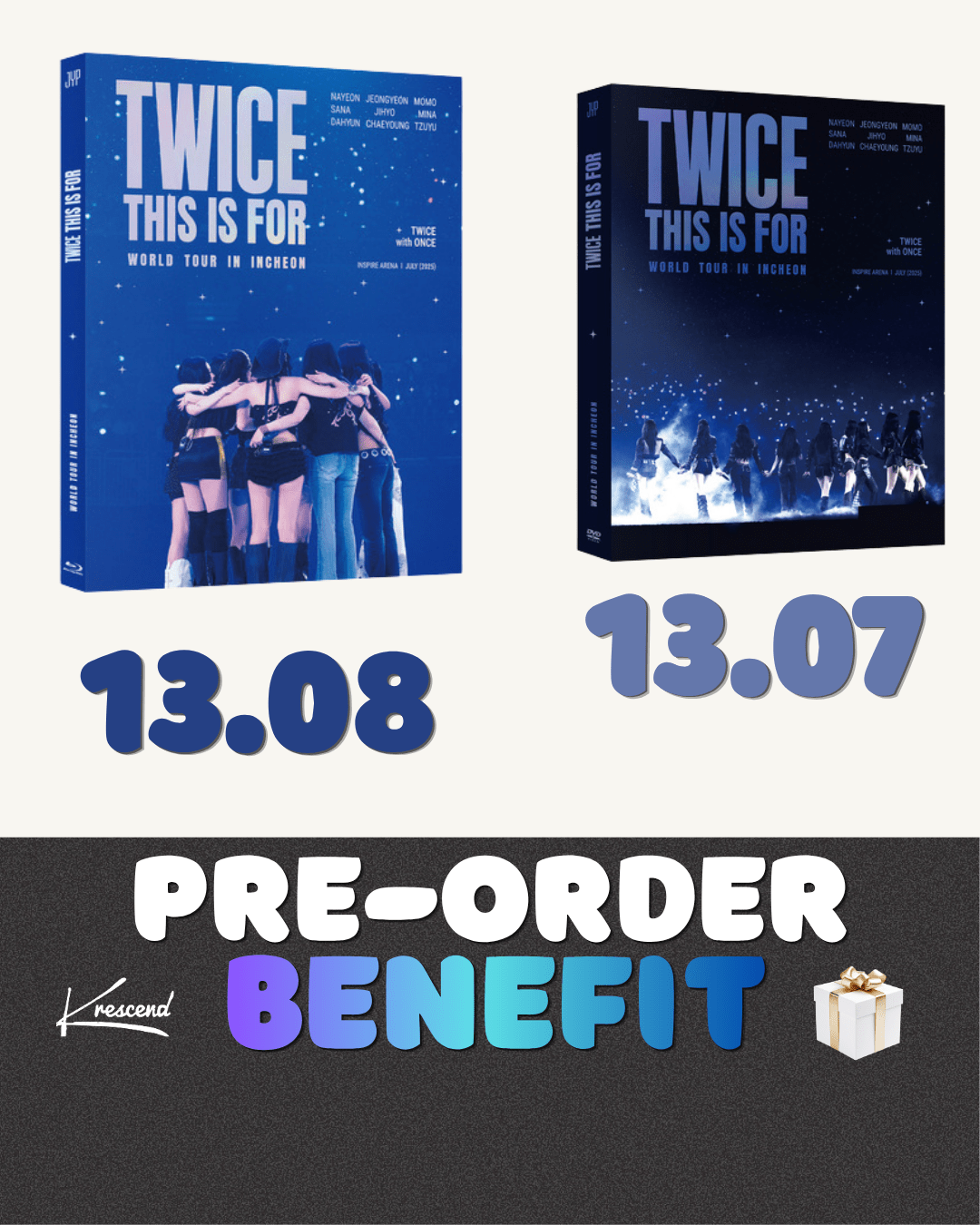TWICE - WORLD TOUR IN INCHEON (THIS IS FOR) [Blu-ray Ver.]