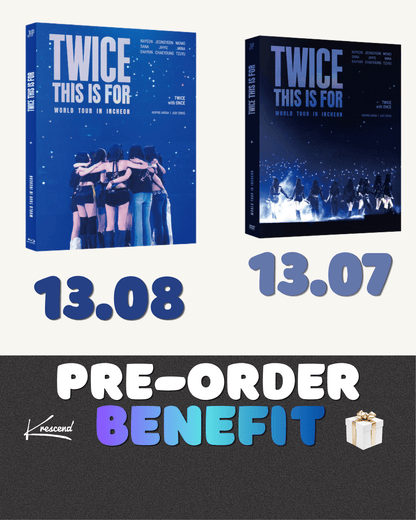 TWICE - WORLD TOUR IN INCHEON (THIS IS FOR) [Blu-ray Ver.]