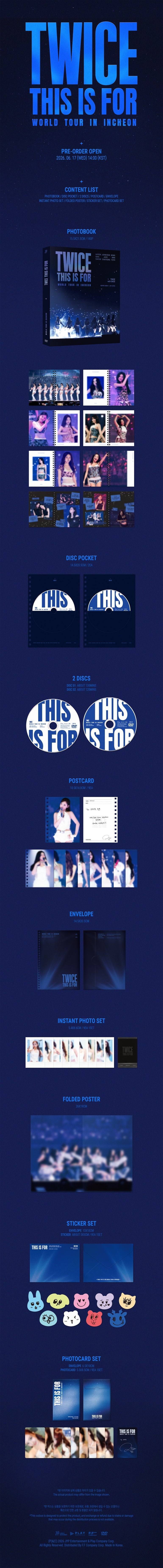 [DVD / Blu-ray]TWICE - WORLD TOUR IN INCHEON (THIS IS FOR) [DVD Ver.]-product_vendor, lowest price, EU shipping, Pre order benefit