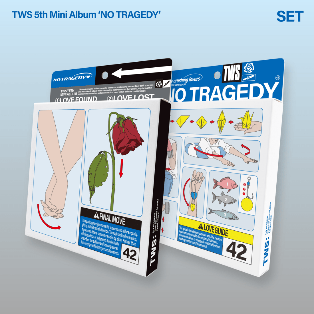 [Album]TWS (투어스) - NO TRAGEDY (5th Mini Album) [2 versions set RANDOM] - product_vendor,