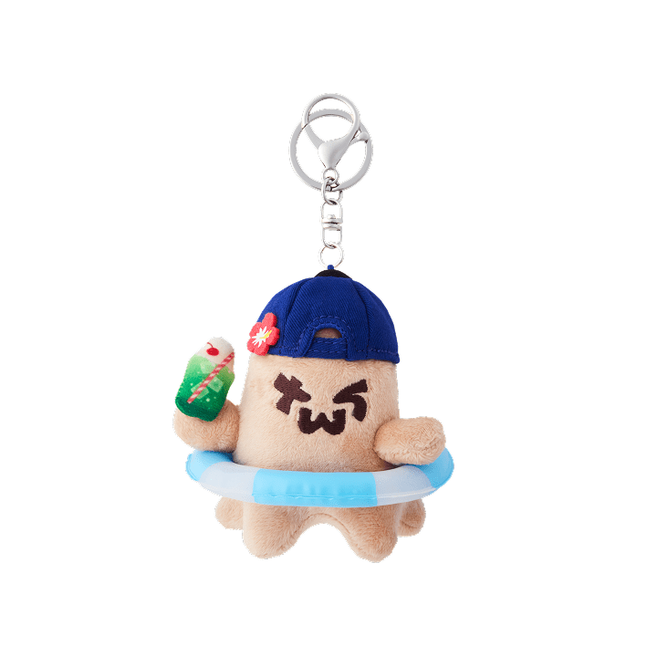 TWS - plush keyring (ghost) 1