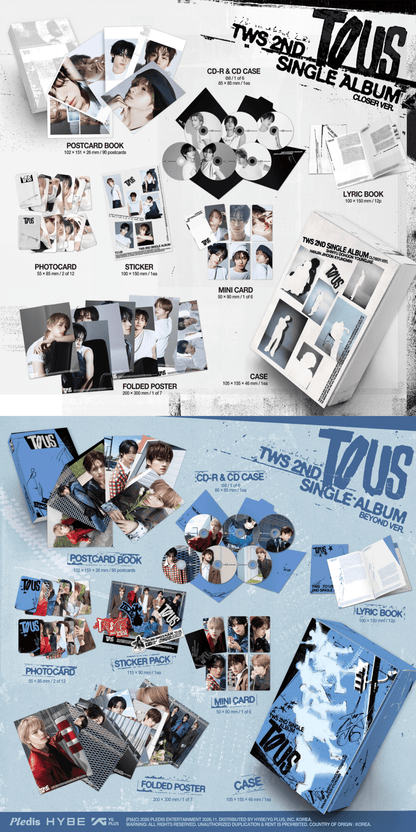 [Album]TWS - TO US (2nd Single Album) [Closer / Beyond Ver.] [SET]-