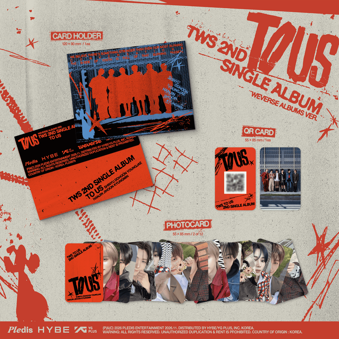 [Album]TWS - TO US (2nd Single Album) [Weverse Albums Ver.]-