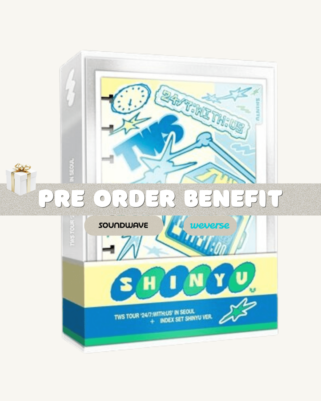 [Album]TWS (투어스) - TWS TOUR 24/7 WITH US IN SEOUL (INDEX SET) [MD] [CHOOSE] - product_vendor,NO POB