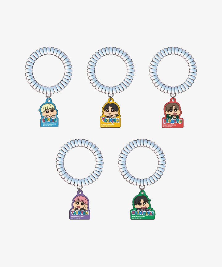 Txt - hair tie with charm 1