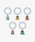 Txt - hair tie with charm 1